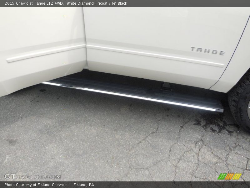 White Diamond Tricoat / Jet Black 2015 Chevrolet Tahoe LTZ 4WD
