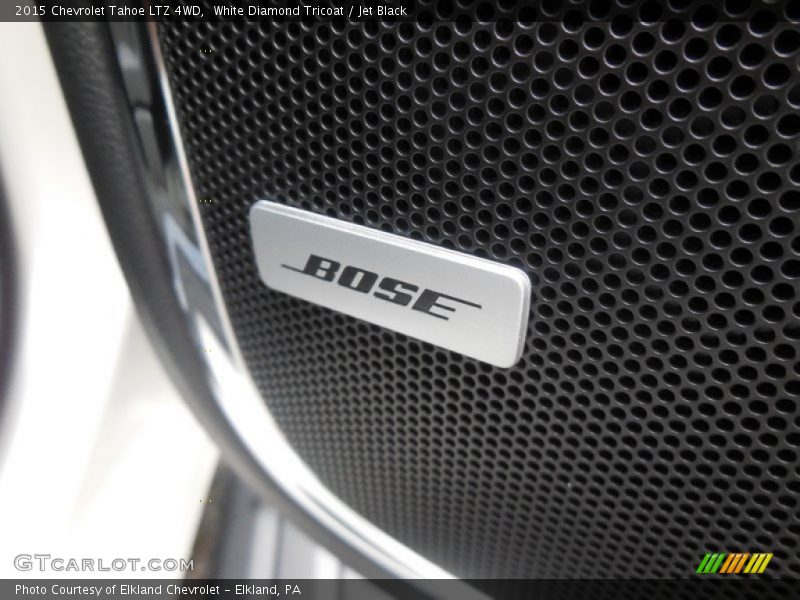 White Diamond Tricoat / Jet Black 2015 Chevrolet Tahoe LTZ 4WD