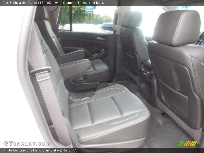 White Diamond Tricoat / Jet Black 2015 Chevrolet Tahoe LTZ 4WD