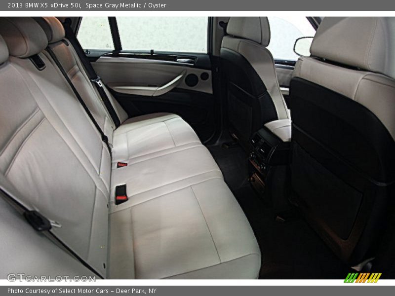 Space Gray Metallic / Oyster 2013 BMW X5 xDrive 50i