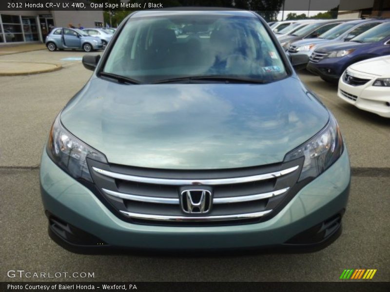 Opal Sage Metallic / Black 2012 Honda CR-V LX 4WD