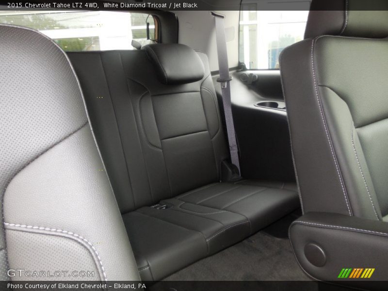 White Diamond Tricoat / Jet Black 2015 Chevrolet Tahoe LTZ 4WD