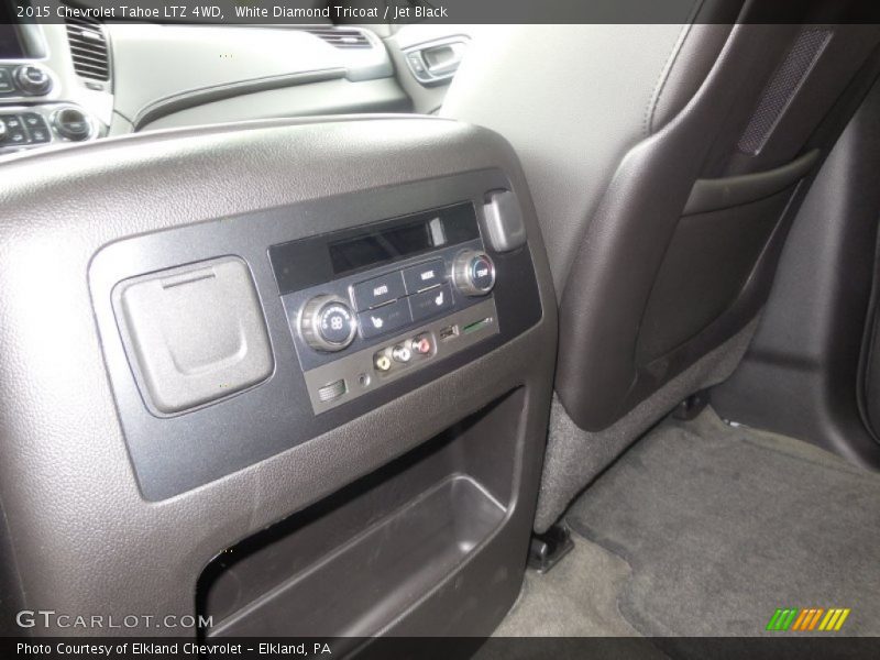 White Diamond Tricoat / Jet Black 2015 Chevrolet Tahoe LTZ 4WD