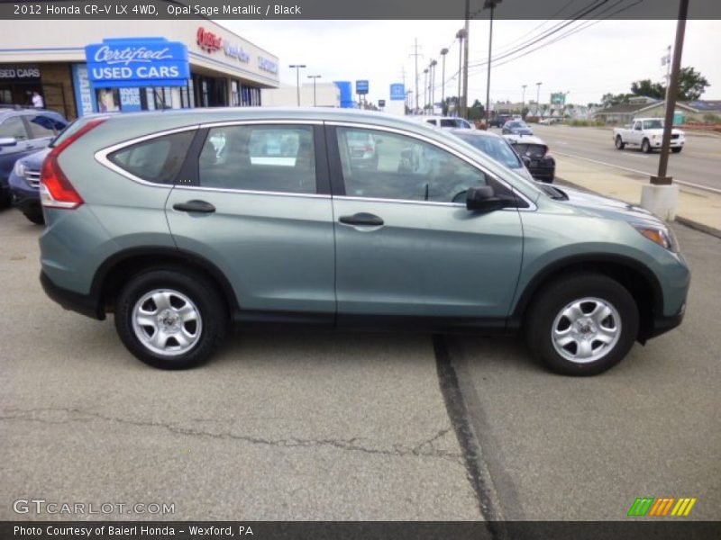 Opal Sage Metallic / Black 2012 Honda CR-V LX 4WD