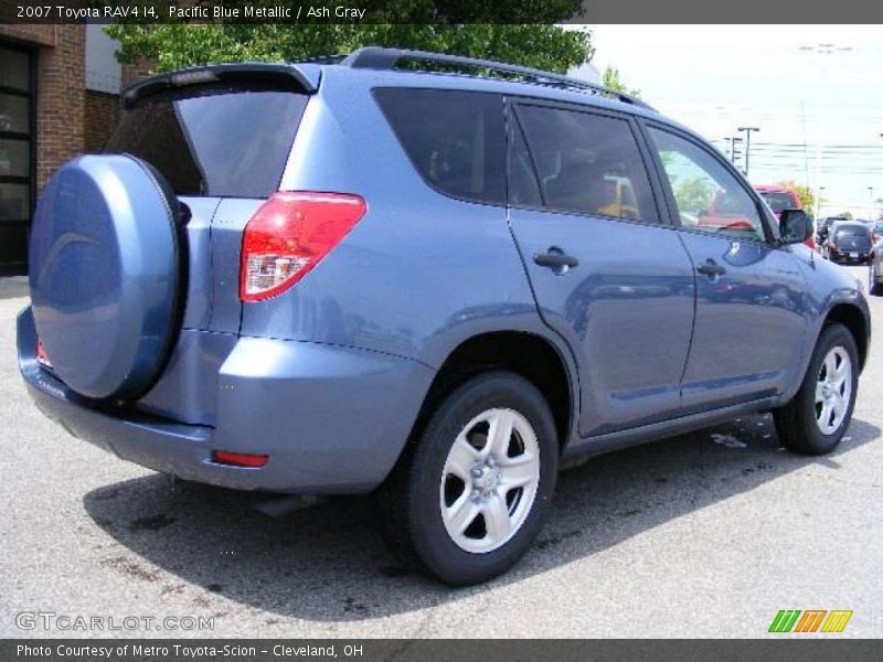 Pacific Blue Metallic / Ash Gray 2007 Toyota RAV4 I4