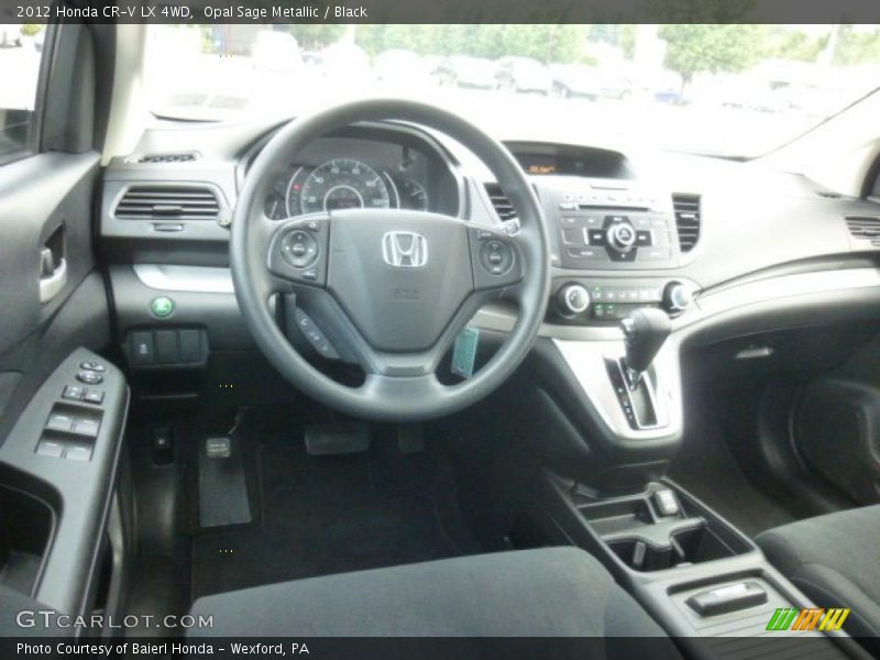 Opal Sage Metallic / Black 2012 Honda CR-V LX 4WD