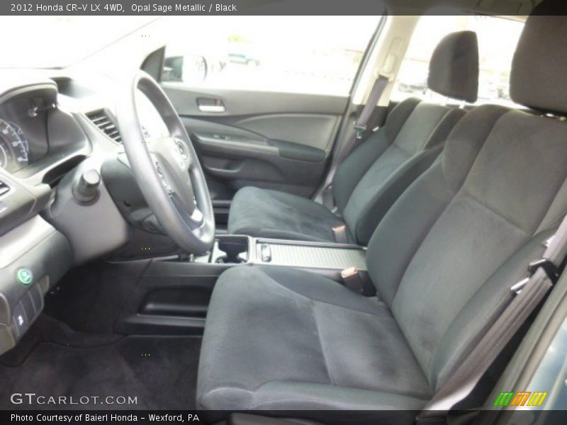 Opal Sage Metallic / Black 2012 Honda CR-V LX 4WD