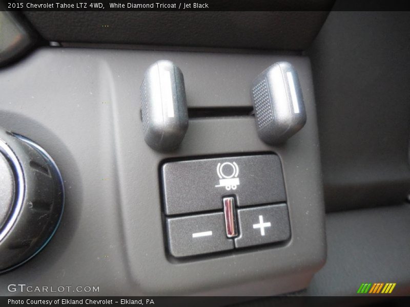 White Diamond Tricoat / Jet Black 2015 Chevrolet Tahoe LTZ 4WD