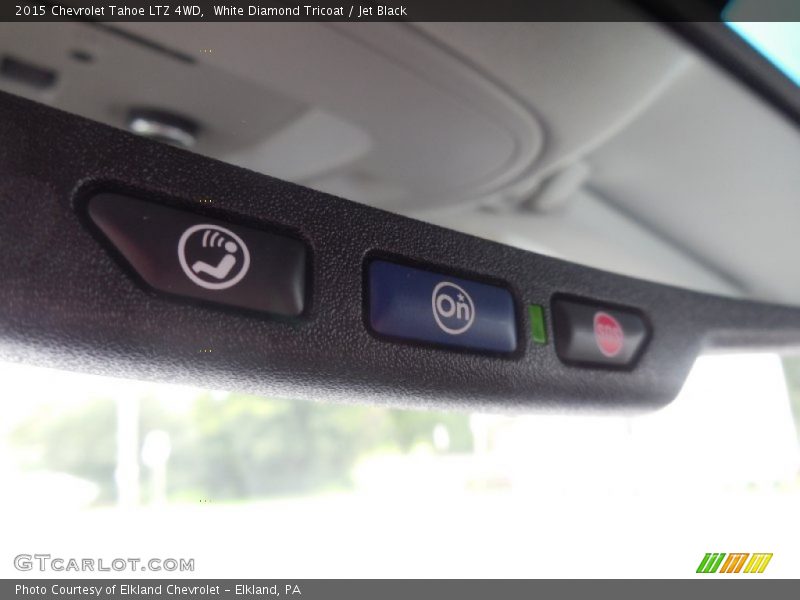 White Diamond Tricoat / Jet Black 2015 Chevrolet Tahoe LTZ 4WD