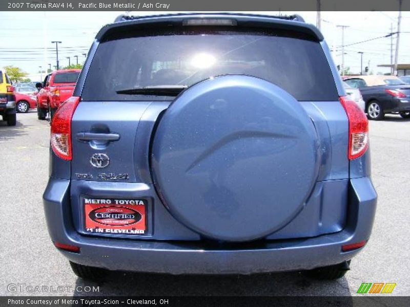 Pacific Blue Metallic / Ash Gray 2007 Toyota RAV4 I4
