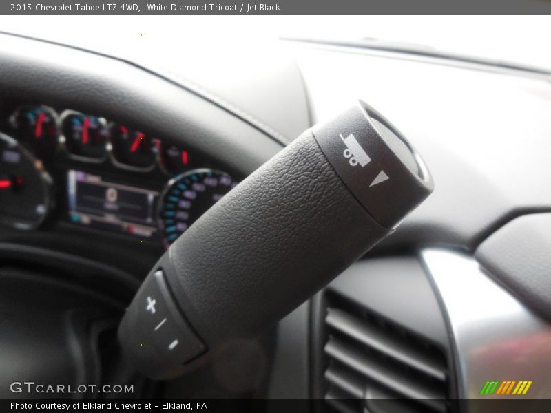 White Diamond Tricoat / Jet Black 2015 Chevrolet Tahoe LTZ 4WD