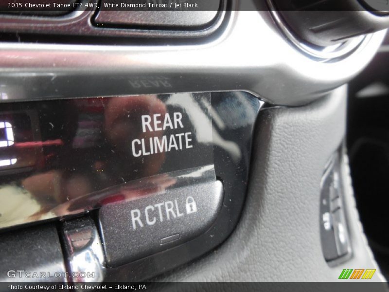 White Diamond Tricoat / Jet Black 2015 Chevrolet Tahoe LTZ 4WD