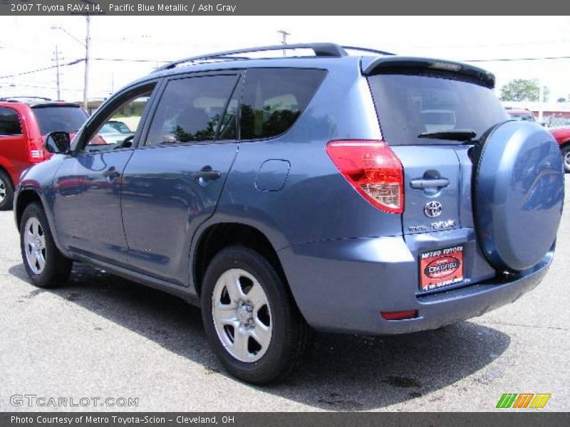 Pacific Blue Metallic / Ash Gray 2007 Toyota RAV4 I4