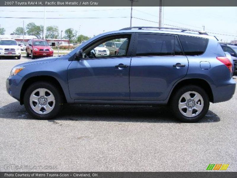 Pacific Blue Metallic / Ash Gray 2007 Toyota RAV4 I4