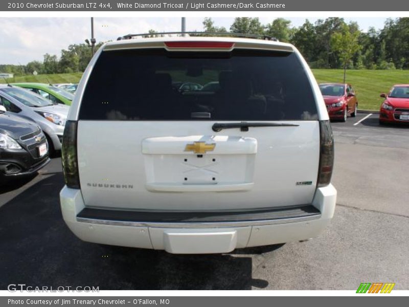 White Diamond Tricoat / Light Cashmere/Dark Cashmere 2010 Chevrolet Suburban LTZ 4x4