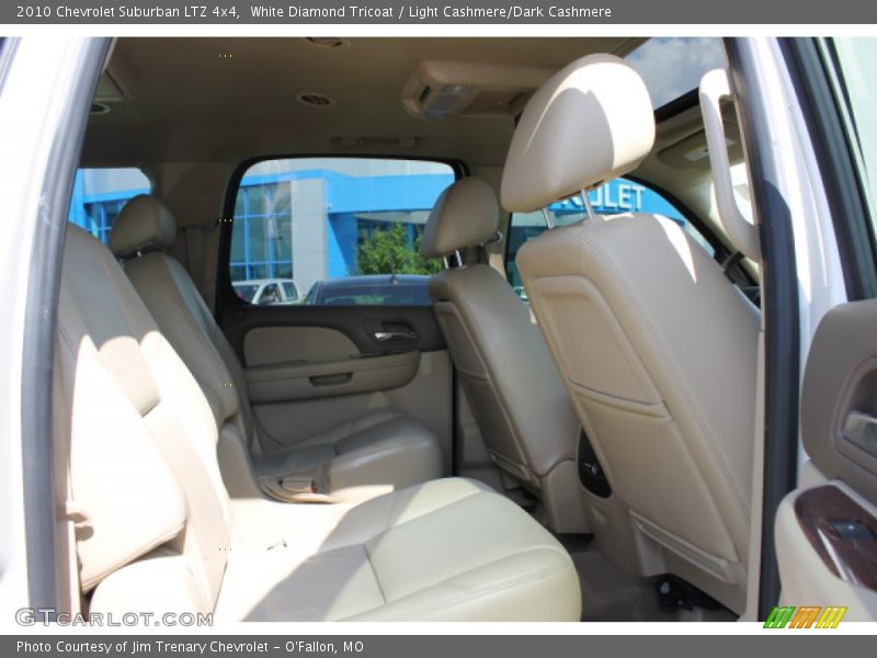 White Diamond Tricoat / Light Cashmere/Dark Cashmere 2010 Chevrolet Suburban LTZ 4x4