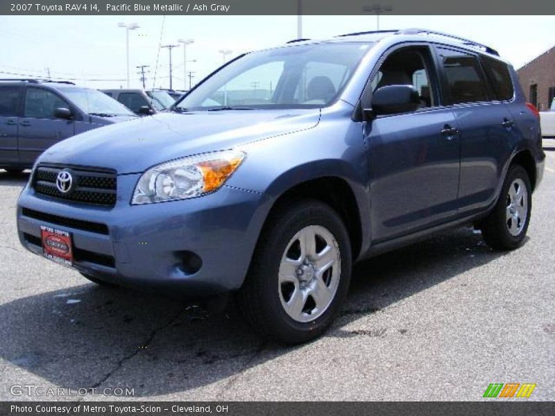 Pacific Blue Metallic / Ash Gray 2007 Toyota RAV4 I4