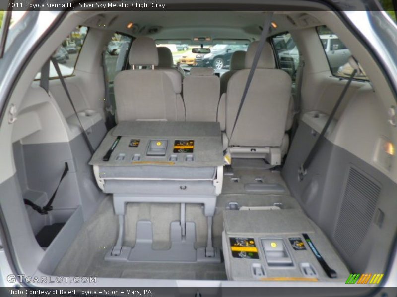 Silver Sky Metallic / Light Gray 2011 Toyota Sienna LE