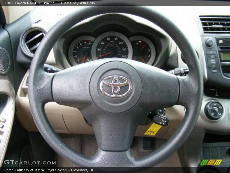 Pacific Blue Metallic / Ash Gray 2007 Toyota RAV4 I4