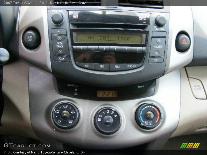 Pacific Blue Metallic / Ash Gray 2007 Toyota RAV4 I4