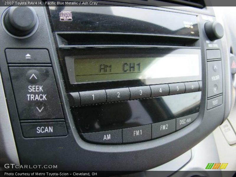 Pacific Blue Metallic / Ash Gray 2007 Toyota RAV4 I4