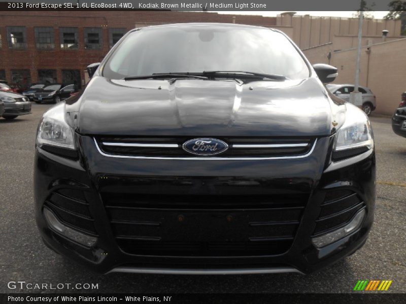 Kodiak Brown Metallic / Medium Light Stone 2013 Ford Escape SEL 1.6L EcoBoost 4WD
