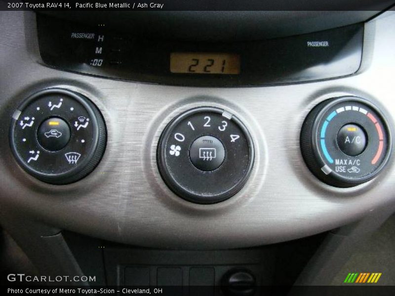 Pacific Blue Metallic / Ash Gray 2007 Toyota RAV4 I4