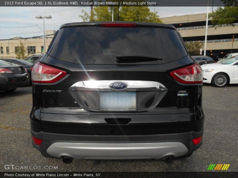 Kodiak Brown Metallic / Medium Light Stone 2013 Ford Escape SEL 1.6L EcoBoost 4WD