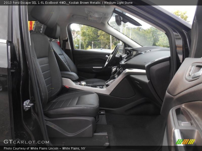 Kodiak Brown Metallic / Medium Light Stone 2013 Ford Escape SEL 1.6L EcoBoost 4WD