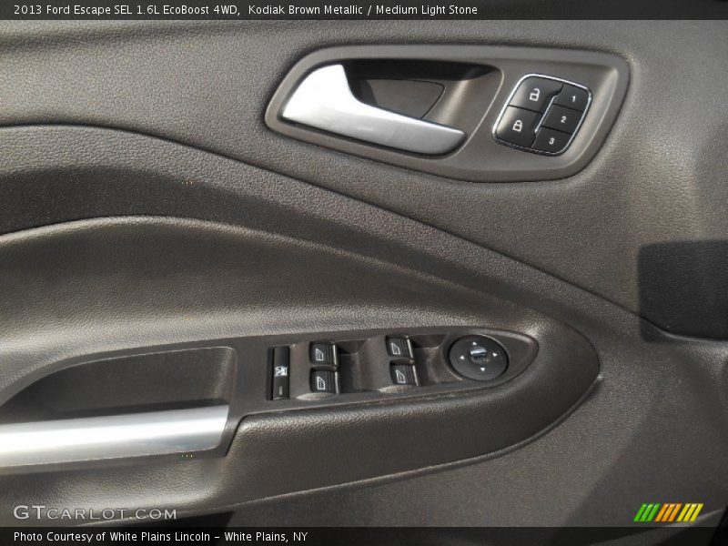 Kodiak Brown Metallic / Medium Light Stone 2013 Ford Escape SEL 1.6L EcoBoost 4WD