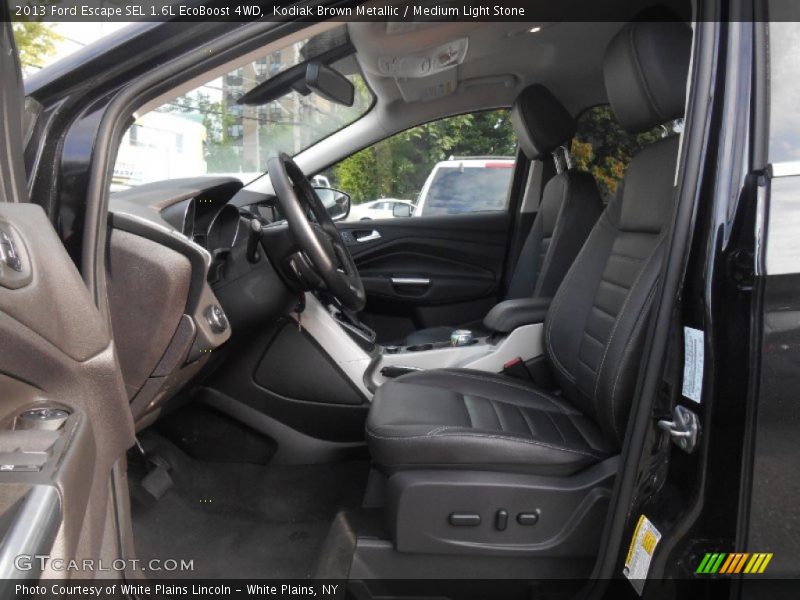 Kodiak Brown Metallic / Medium Light Stone 2013 Ford Escape SEL 1.6L EcoBoost 4WD