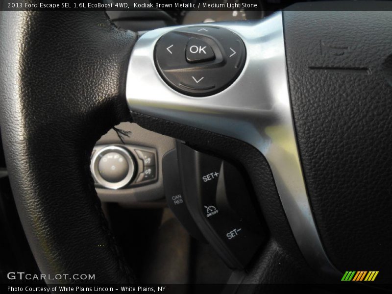Kodiak Brown Metallic / Medium Light Stone 2013 Ford Escape SEL 1.6L EcoBoost 4WD