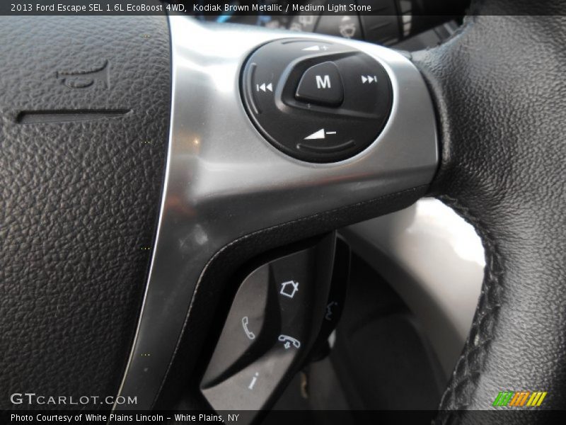 Kodiak Brown Metallic / Medium Light Stone 2013 Ford Escape SEL 1.6L EcoBoost 4WD