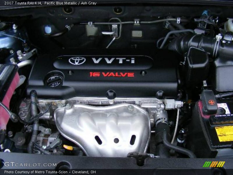 Pacific Blue Metallic / Ash Gray 2007 Toyota RAV4 I4