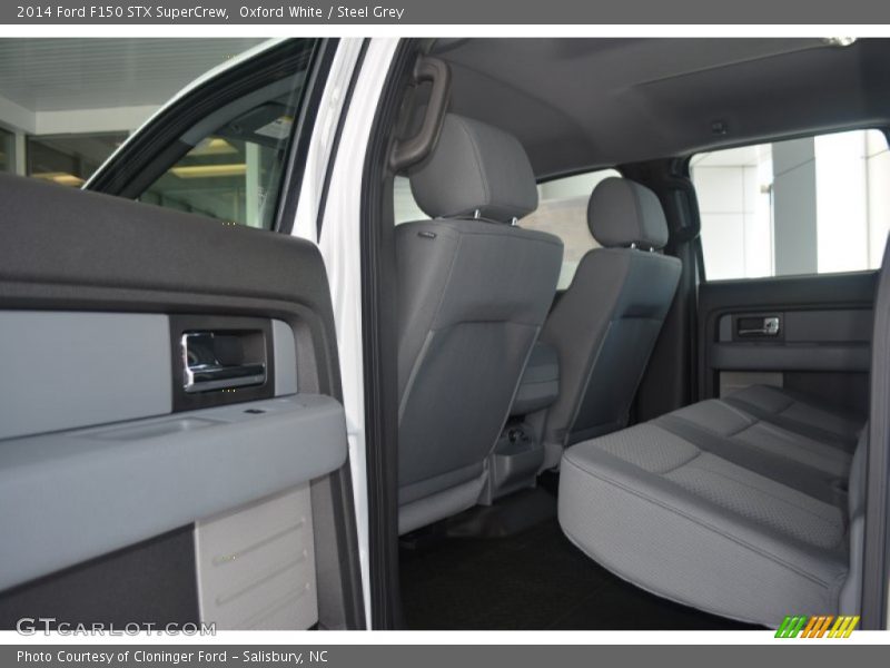 Oxford White / Steel Grey 2014 Ford F150 STX SuperCrew