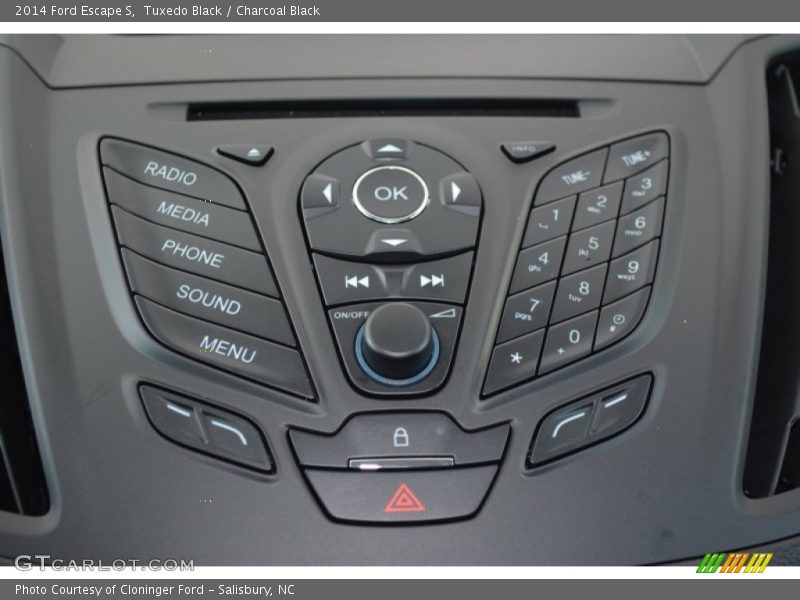 Tuxedo Black / Charcoal Black 2014 Ford Escape S