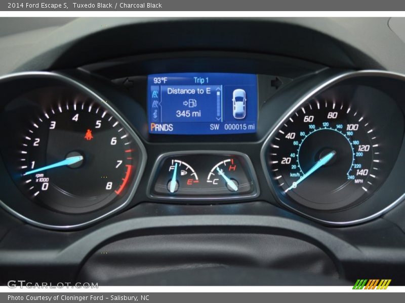 Tuxedo Black / Charcoal Black 2014 Ford Escape S