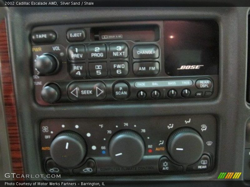 Silver Sand / Shale 2002 Cadillac Escalade AWD