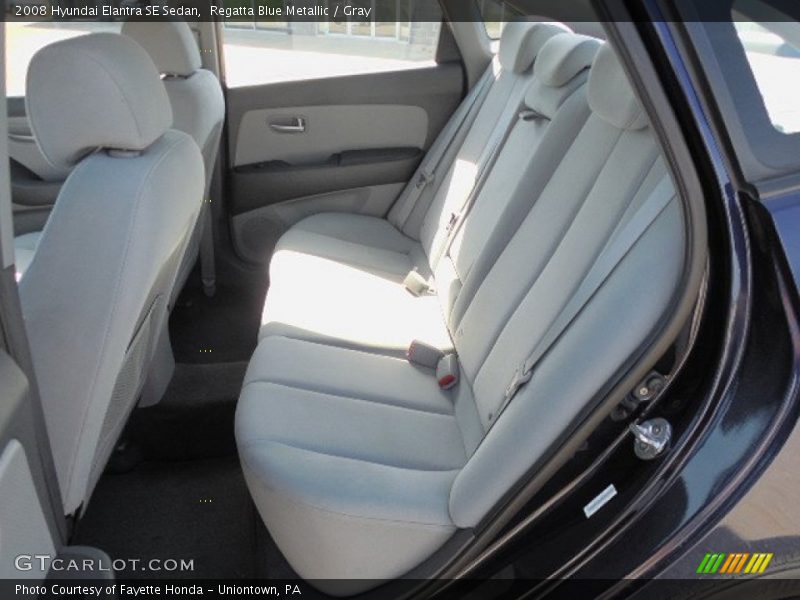 Regatta Blue Metallic / Gray 2008 Hyundai Elantra SE Sedan