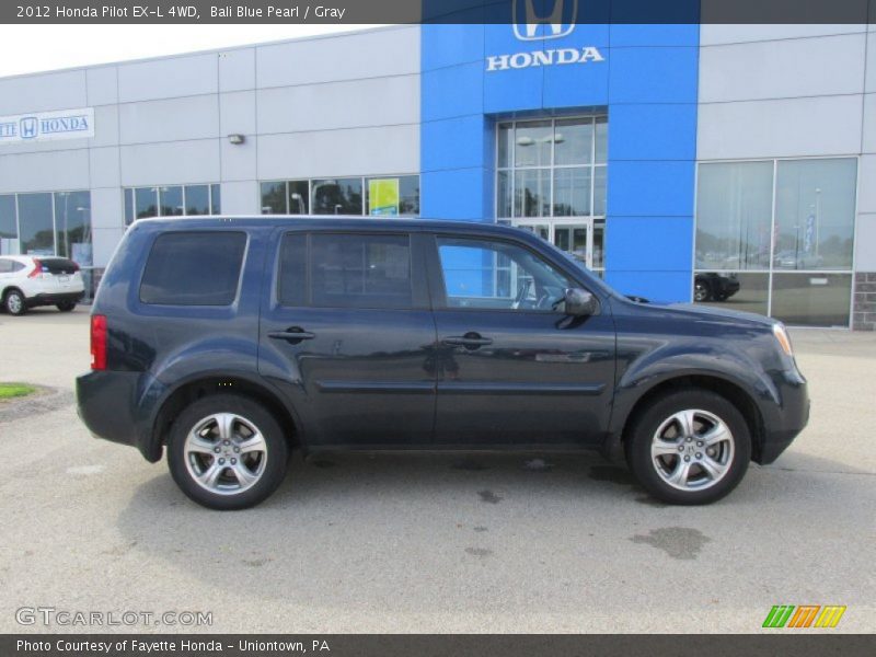 Bali Blue Pearl / Gray 2012 Honda Pilot EX-L 4WD