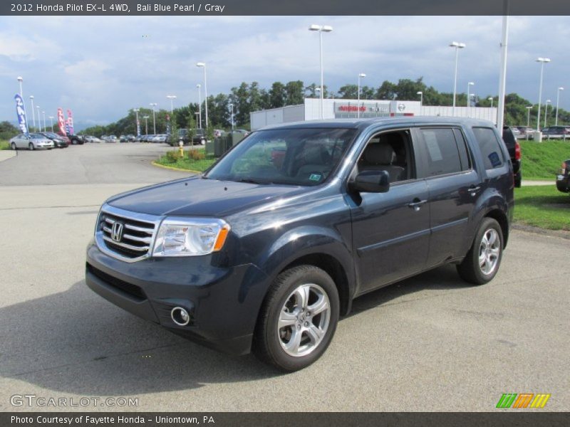 Bali Blue Pearl / Gray 2012 Honda Pilot EX-L 4WD