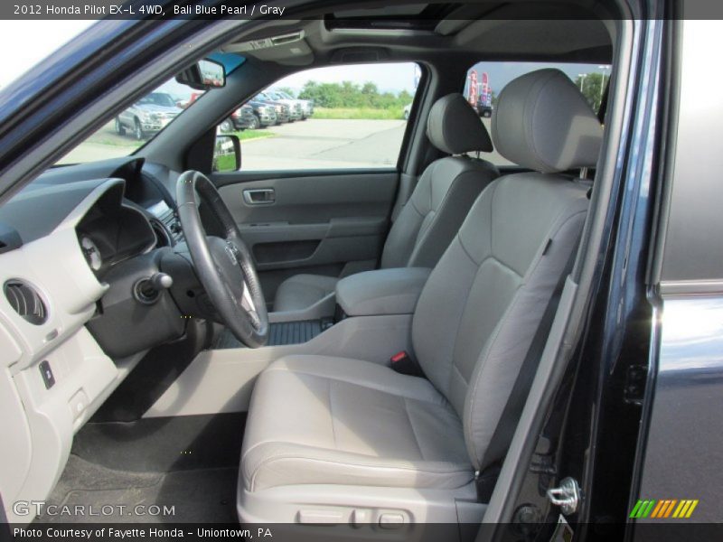 Bali Blue Pearl / Gray 2012 Honda Pilot EX-L 4WD