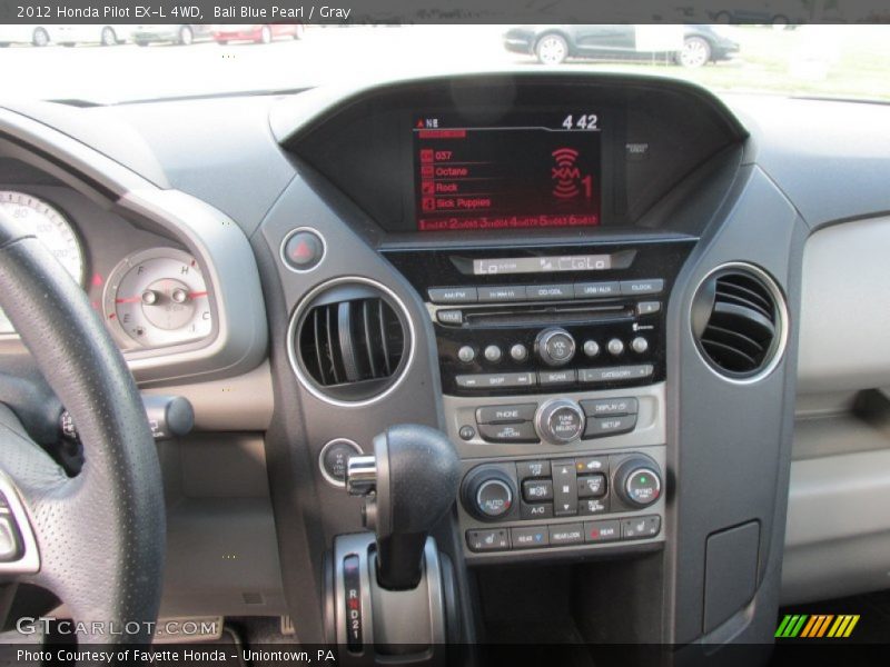 Bali Blue Pearl / Gray 2012 Honda Pilot EX-L 4WD