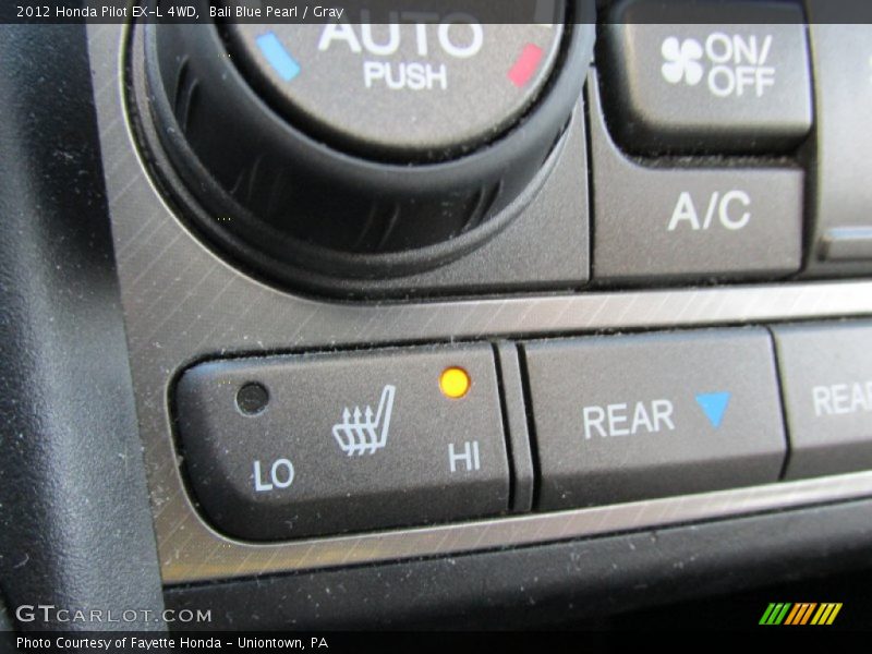 Bali Blue Pearl / Gray 2012 Honda Pilot EX-L 4WD