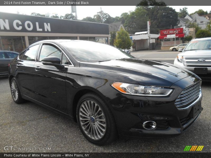 Dark Side / Charcoal Black 2014 Ford Fusion Titanium