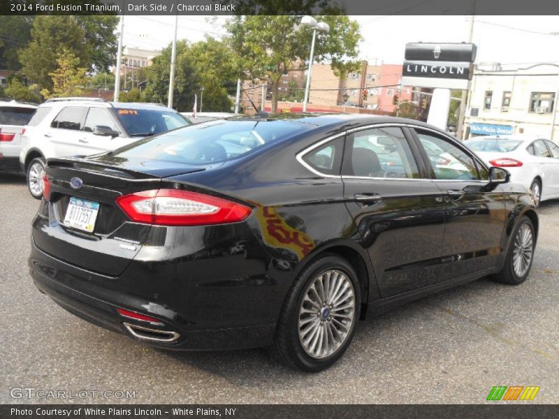 Dark Side / Charcoal Black 2014 Ford Fusion Titanium