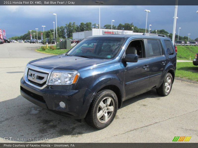 Bali Blue Pearl / Gray 2011 Honda Pilot EX 4WD