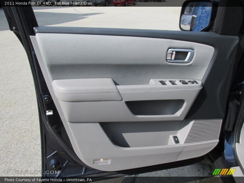 Bali Blue Pearl / Gray 2011 Honda Pilot EX 4WD