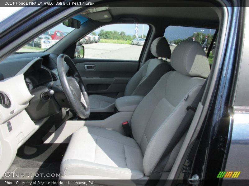 Bali Blue Pearl / Gray 2011 Honda Pilot EX 4WD