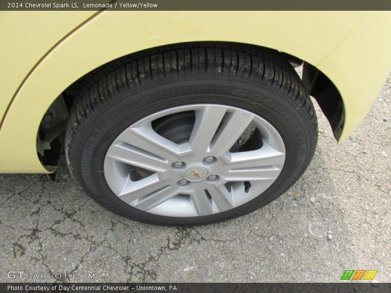 Lemonade / Yellow/Yellow 2014 Chevrolet Spark LS